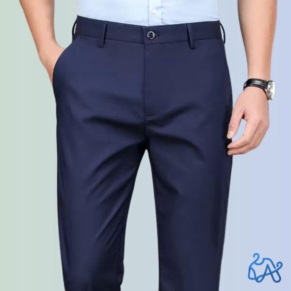 Modern Smart-Casual Trousers – Midnight Navy